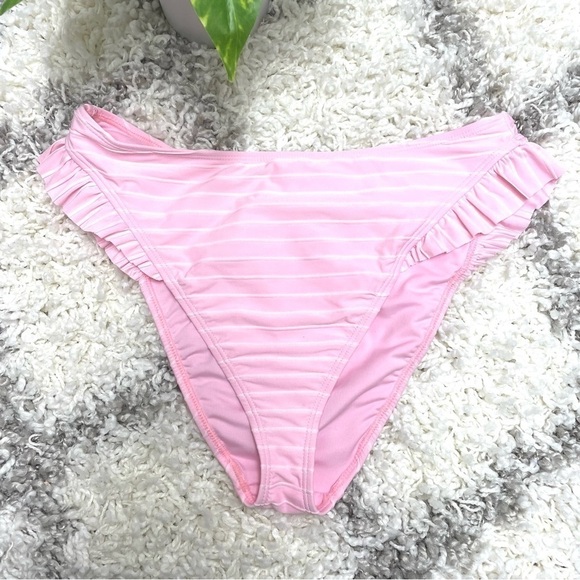NEW Show Me Your Mumu Bella Bottoms in Frenchie Pink Rib - Picture 6 of 10